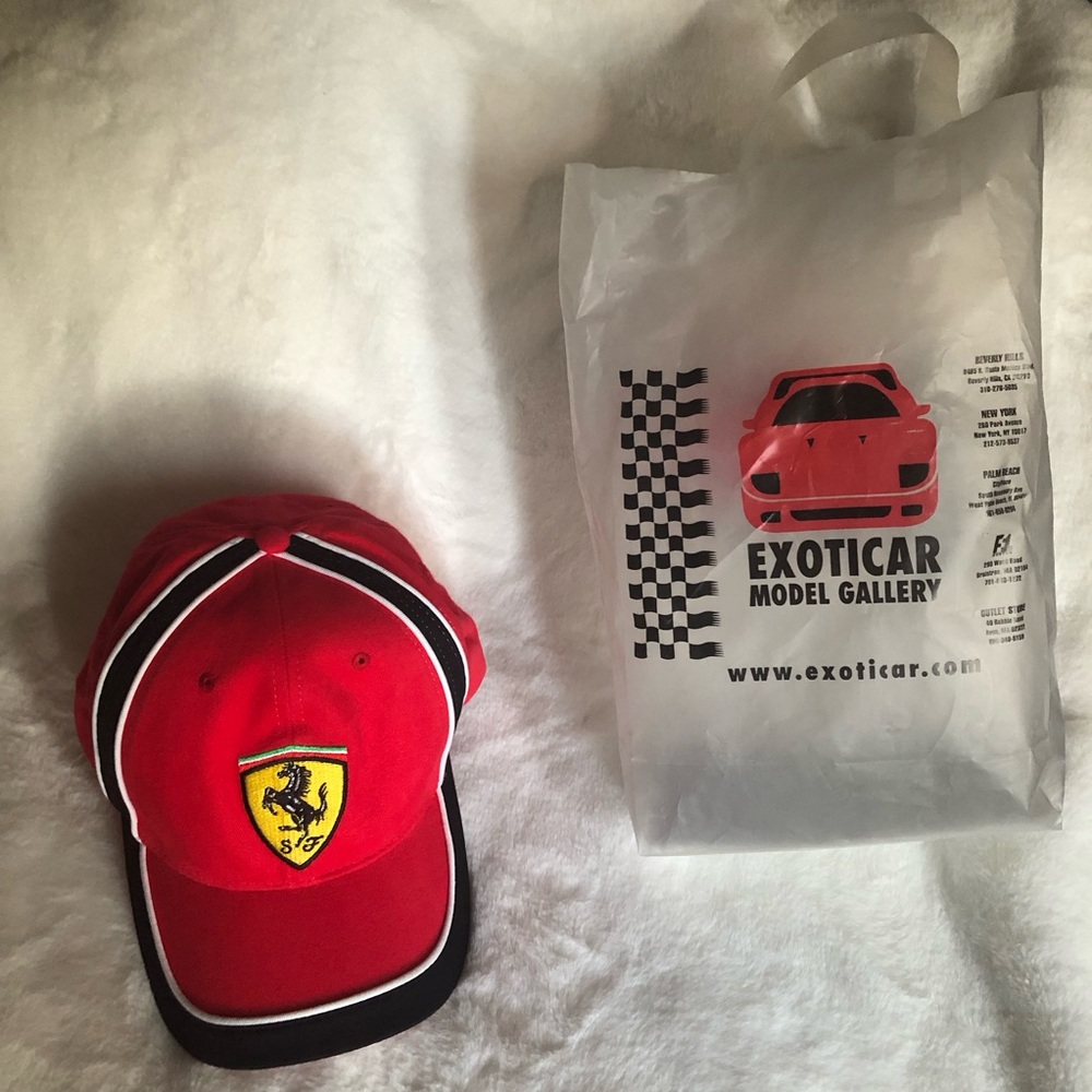 2000 Officially Licensed Scuderia Ferrari S.A. Embroidered Patch Cap Dad Hat New - Picture 14 of 14